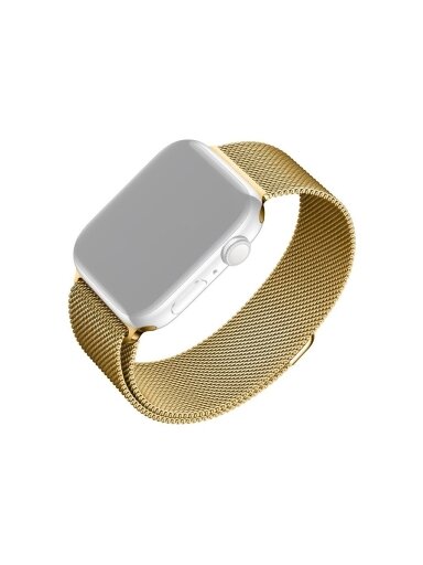 Fixed | Mesh Strap for Apple Watch 42/44/45/46/49mm | Gold Fixed | Mesh Strap for Apple Watch 42/44/45/46/49mm | Gold