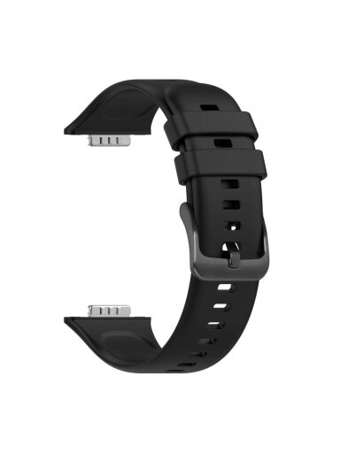 Fixed | Silicone Strap for Huawei Watch Fit 2/Fit 2 Classic | Black Fixed | Silicone Strap for Huawei Watch Fit 2/Fit 2 Classic | Black