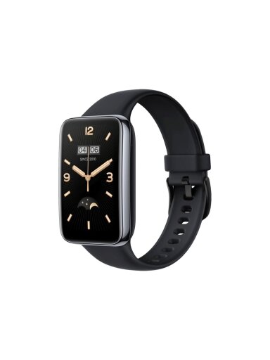 Fixed | Silicone Strap for Xiaomi Mi Smart Band 7 Pro | Black Fixed | Silicone Strap for Xiaomi Mi Smart Band 7 Pro | Black