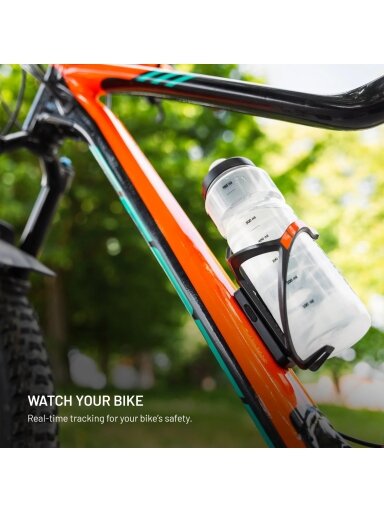 Fixed Tag Bikee with Find My Support | Black