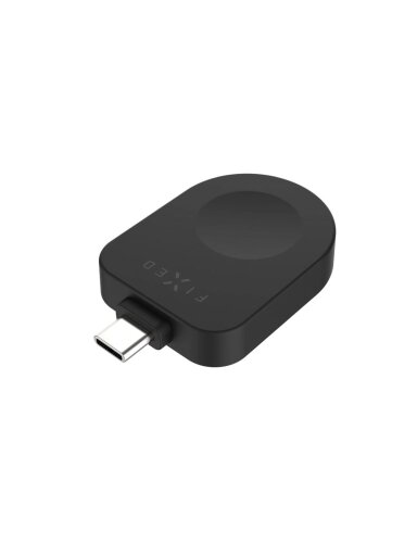 Fixed USB-C Charging Adapter for Apple Watch compatible with Powerstation Uni, Black Fixed USB-C Charging Adapter for Apple Watch compatible with Powerstation Uni, Black
