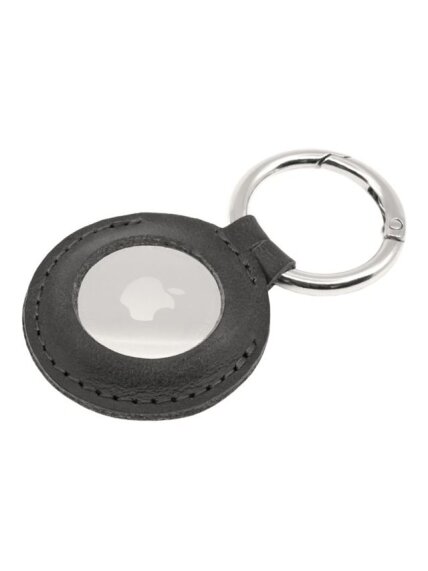 Fixed | Case for AirTag | Genuine cowhide | Black Fixed | Case for AirTag | Genuine cowhide | Black