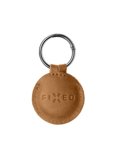 Fixed | Case for AirTag | Genuine cowhide | Brown 2 Fixed | Case for AirTag | Genuine cowhide | Brown 2