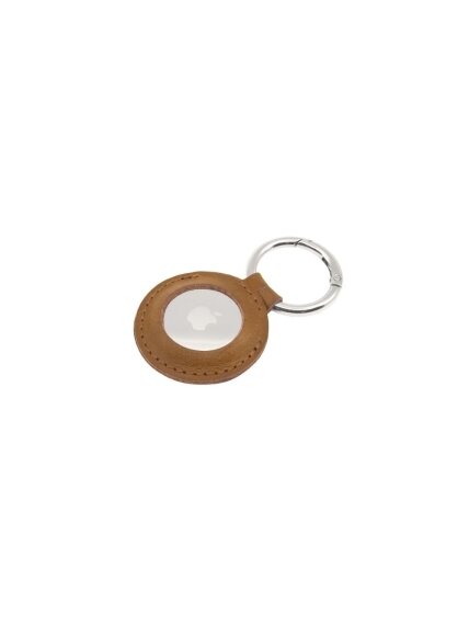Fixed | Case for AirTag | Genuine cowhide | Brown 3