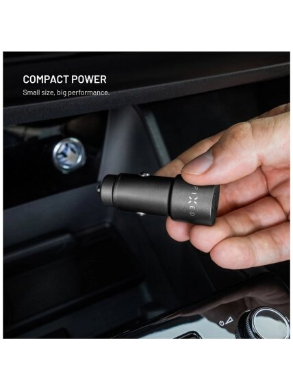 Fixed Dual USB-C Car Charger, 65W, PD 3.0 2 Fixed Dual USB-C Car Charger, 65W, PD 3.0 2