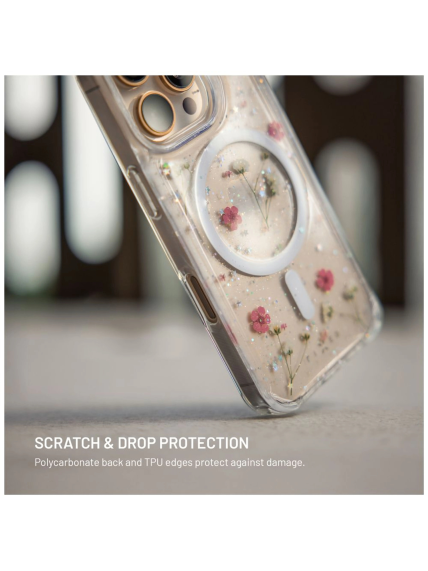 Fixed MagBloom | Back cover | Apple | iPhone 17 Pro | TPU | Blush Plum 4