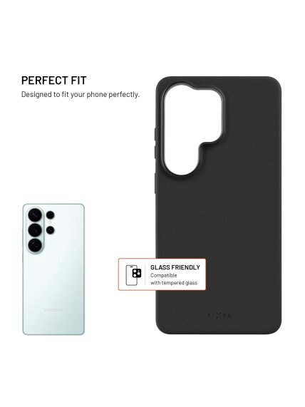 Fixed MagFlow | Back cover | Samsung | Galaxy S26 Ultra | Liquid silicon | Black 3