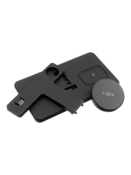 Fixed | MagPowerstation 3-in-1 wireless charging stand with MagSafe mount support | FIXMPOS-BK | Black 4 Fixed | MagPowerstation 3-in-1 wireless charging stand with MagSafe mount support | FIXMPOS-BK | Black 4