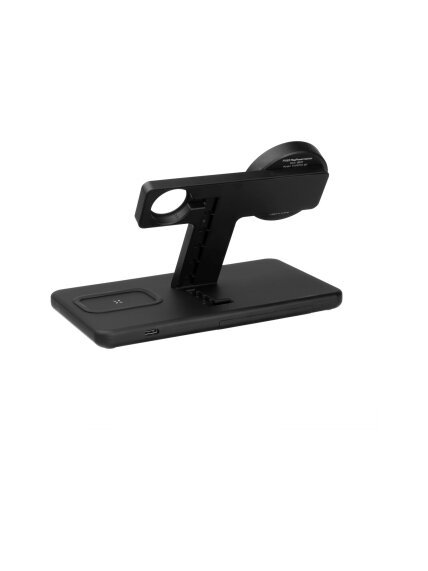 Fixed | MagPowerstation 3-in-1 wireless charging stand with MagSafe mount support | FIXMPOS-BK | Black 5