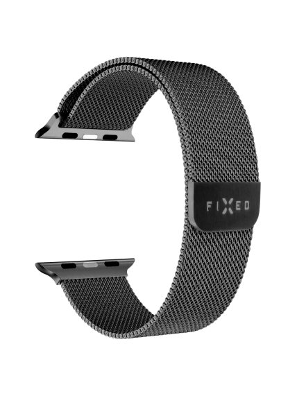 Fixed | Mesh Strap for Apple Watch 42/44/45/46/49mm | 42 mm, 44 mm, 45 mm, 46 mm, 49 mm | Black 3 Fixed | Mesh Strap for Apple Watch 42/44/45/46/49mm | 42 mm, 44 mm, 45 mm, 46 mm, 49 mm | Black 3