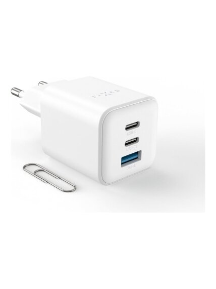 Fixed Mini 2x USB-C and USB GaN Charger 65W Fixed Mini 2x USB-C and USB GaN Charger 65W