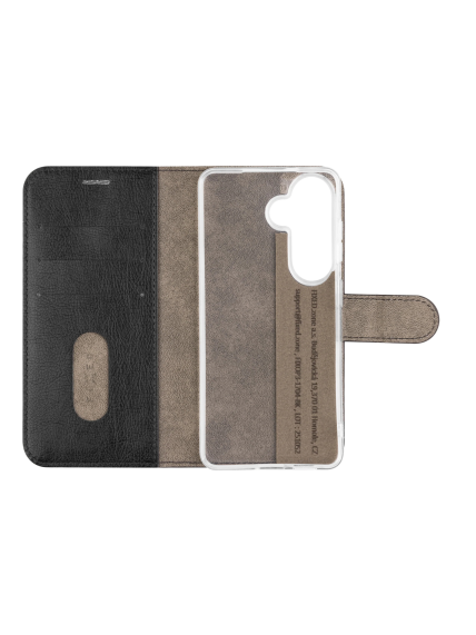 Fixed Opus | Book Case | Samsung | Galaxy S26 | Leather | Black 1 Fixed Opus | Book Case | Samsung | Galaxy S26 | Leather | Black 1