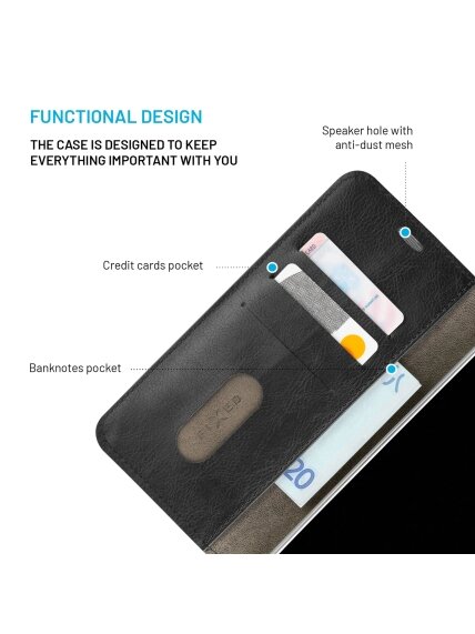 Fixed Opus | Book Case | Samsung | Galaxy S26+ | Synthetic leather | Black 2 Fixed Opus | Book Case | Samsung | Galaxy S26+ | Synthetic leather | Black 2