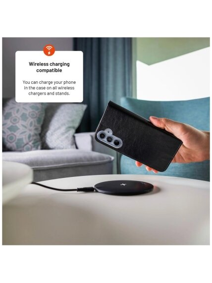 Fixed Opus | Book Case | Xiaomi | Redmi 15C 4G/5G | Leather | Black 4