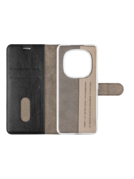 Fixed Opus | Book Case | Xiaomi | Redmi Note 15 Pro 4G | Synthetic leather | Black 1 Fixed Opus | Book Case | Xiaomi | Redmi Note 15 Pro 4G | Synthetic leather | Black 1