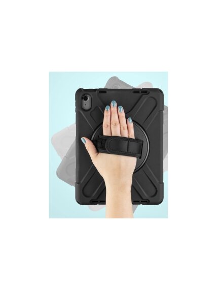 Fixed Rugged Tab Case | Apple | iPAD 10.9"/11" | Silicone/Polycarbonate | Black 5