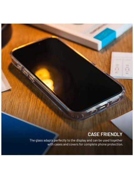 Fixed Screen protector | Apple | iPhone 17 Pro | Tempered glass | Transparent | 2.5D 3 Fixed Screen protector | Apple | iPhone 17 Pro | Tempered glass | Transparent | 2.5D 3