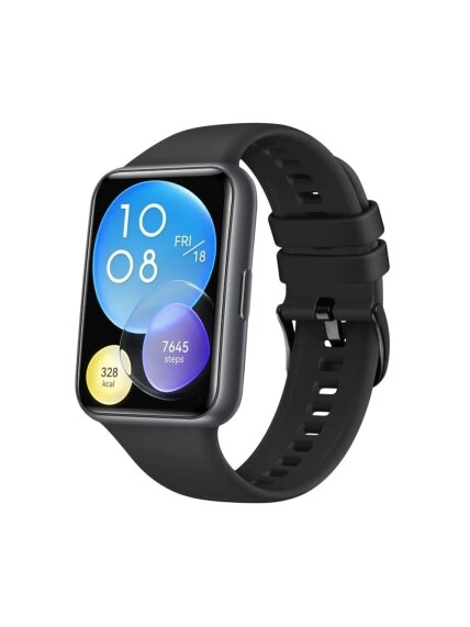 Fixed | Silicone Strap for Huawei Watch Fit 2/Fit 2 Classic | Black 2
