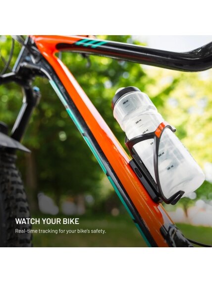 Fixed Tag Bikee with Find My Support | Black 1