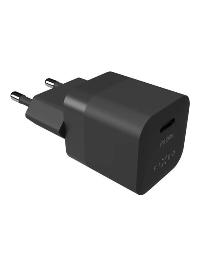 Fixed | Mini USB-C Travel Charger, 25W | FIXC25M-C-BK Fixed | Mini USB-C Travel Charger, 25W | FIXC25M-C-BK