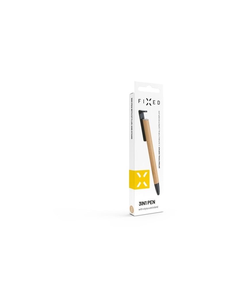 Fixed | Pen With Stylus and Stand | 3 in 1 | Pencil | Stylus for capacitive displays; Stand for phones and tablets | Bamboo 5 Fixed | Pen With Stylus and Stand | 3 in 1 | Pencil | Stylus for capacitive displays; Stand for phones and tablets | Bamboo 5