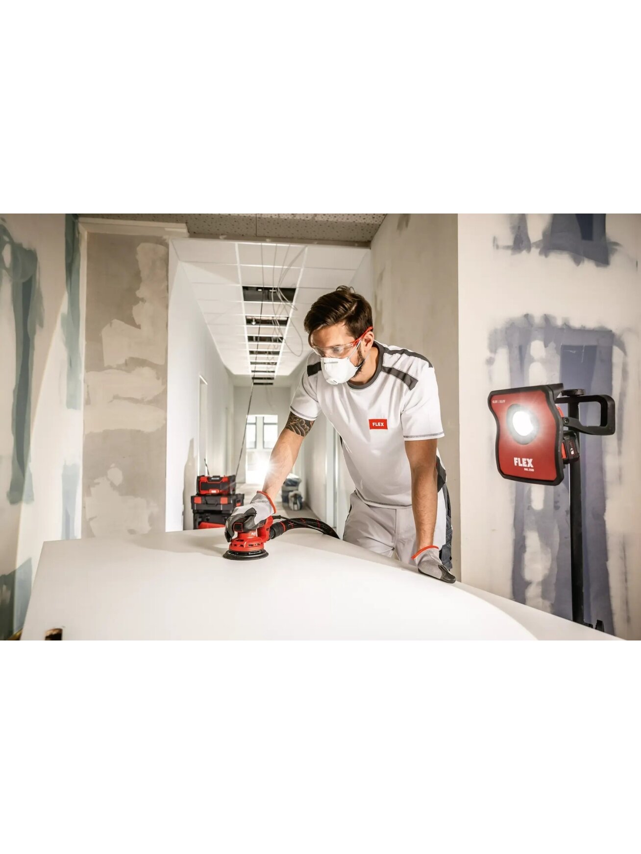Flex | Powerful Random-orbit Sander with Speed Control, 150 mm | ORE 5-150 EC 8