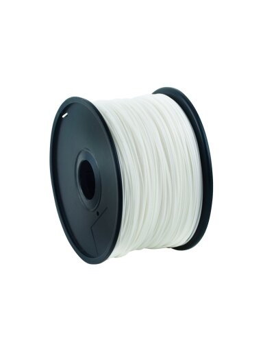 Flashforge ABS plastic filament | 1.75 mm diameter, 1kg/spool | White Flashforge ABS plastic filament | 1.75 mm diameter, 1kg/spool | White