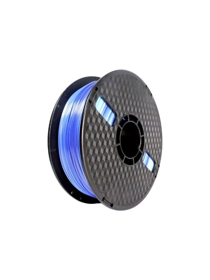 Flashforge Filament, PLA Silk Ice | 3DP-PLA-SK-01-ICE | 1.75 mm diameter, 1kg/spool | Ice blue + Dark blue