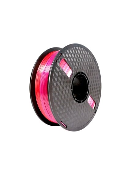 Flashforge Filament, PLA Silk Rainbow | 3DP-PLA-SK-01-RP | 1.75 mm diameter, 1kg/spool | Red/Purple
