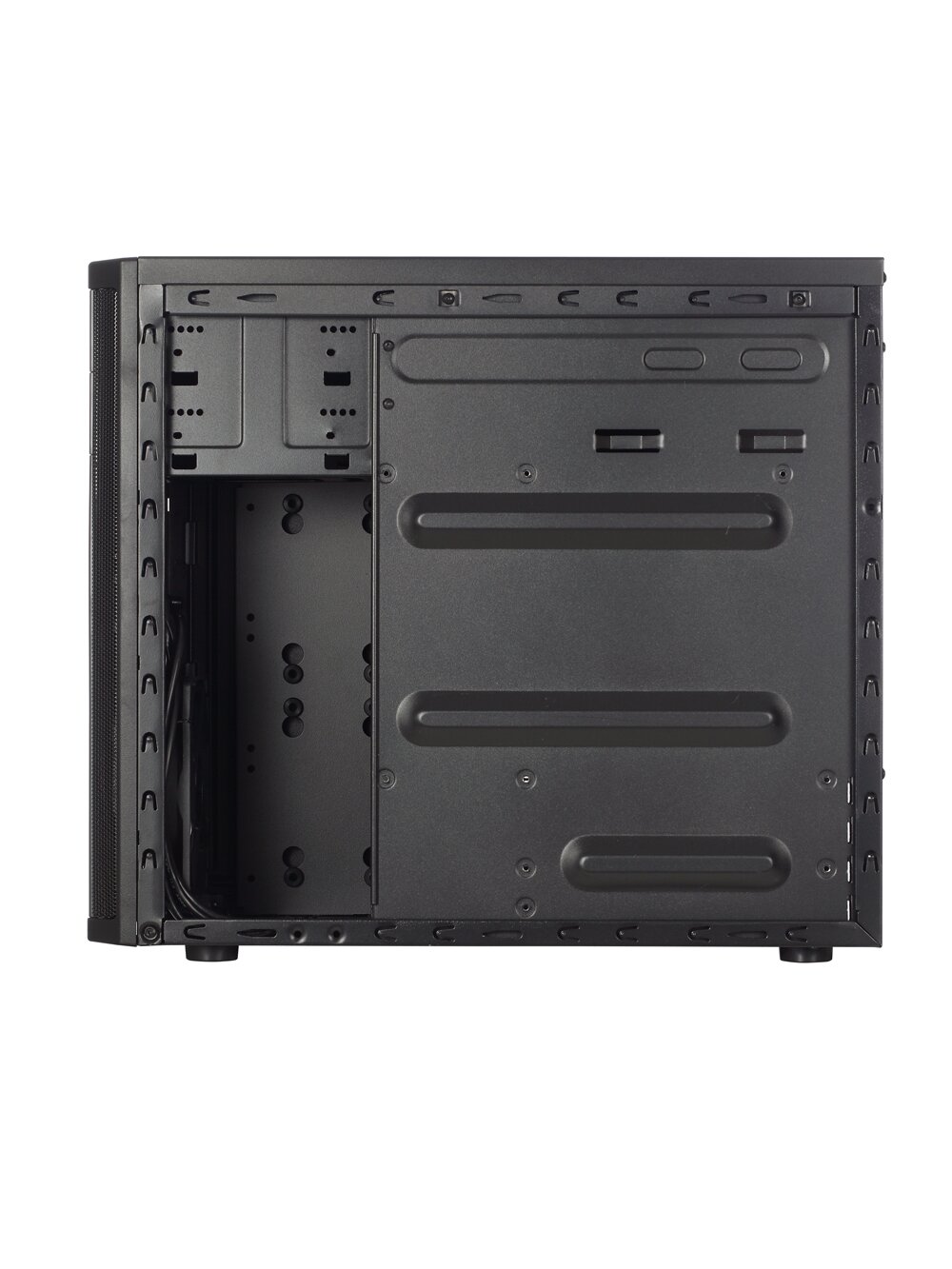 Fractal Design | CORE 1100 | Black | Micro ATX | ATX PSUs, up to 185mm if a typical-length optical drive is mounted 10 Fractal Design | CORE 1100 | Black | Micro ATX | ATX PSUs, up to 185mm if a typical-length optical drive is mounted 10