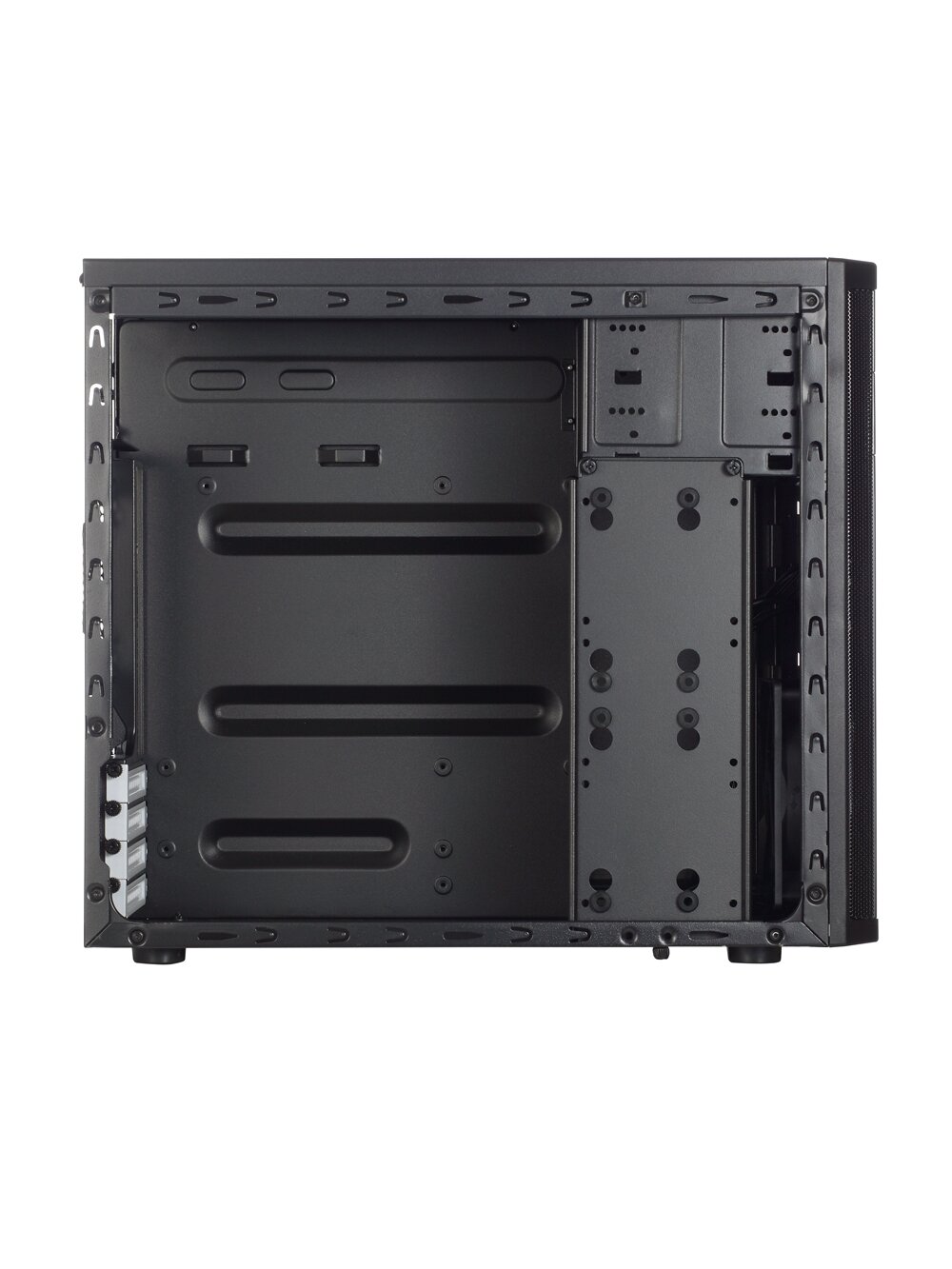Fractal Design | CORE 1100 | Black | Micro ATX | ATX PSUs, up to 185mm if a typical-length optical drive is mounted 12 Fractal Design | CORE 1100 | Black | Micro ATX | ATX PSUs, up to 185mm if a typical-length optical drive is mounted 12