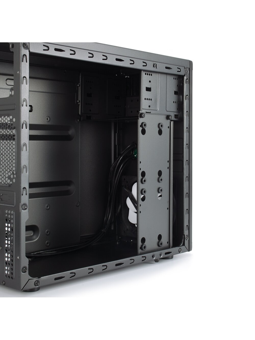 Fractal Design | CORE 1100 | Black | Micro ATX | ATX PSUs, up to 185mm if a typical-length optical drive is mounted 19 Fractal Design | CORE 1100 | Black | Micro ATX | ATX PSUs, up to 185mm if a typical-length optical drive is mounted 19