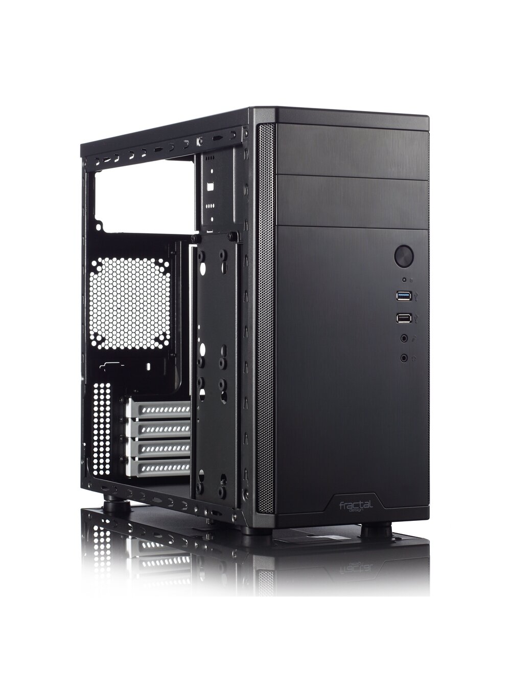 Fractal Design | CORE 1100 | Black | Micro ATX | ATX PSUs, up to 185mm if a typical-length optical drive is mounted 3 Fractal Design | CORE 1100 | Black | Micro ATX | ATX PSUs, up to 185mm if a typical-length optical drive is mounted 3