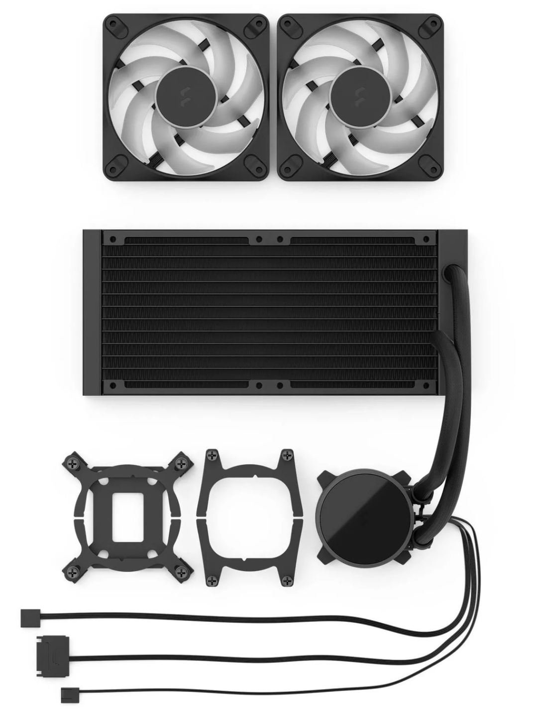Fractal Design Water Cooling | Radius 240 RGB | Black | Intel, AMD 5 Fractal Design Water Cooling | Radius 240 RGB | Black | Intel, AMD 5