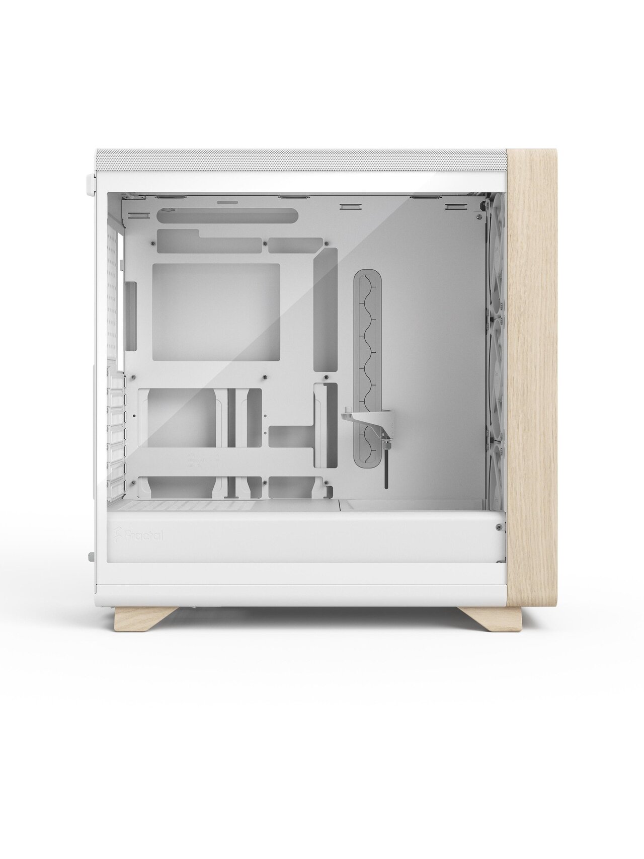 Fractal Design Case | Summit | ATX | Chalk White TG Clear Tint 2