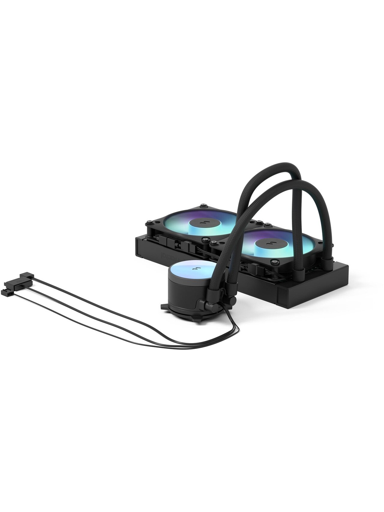 Fractal Design Water Cooling | Radius 240 RGB | Black | Intel, AMD 3 Fractal Design Water Cooling | Radius 240 RGB | Black | Intel, AMD 3