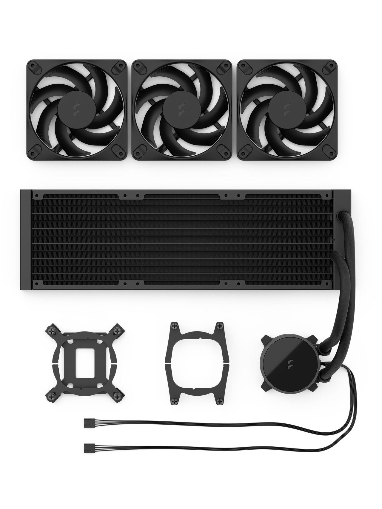 Fractal Design Water Cooling | Radius 360 | Black | Intel, AMD 3 Fractal Design Water Cooling | Radius 360 | Black | Intel, AMD 3