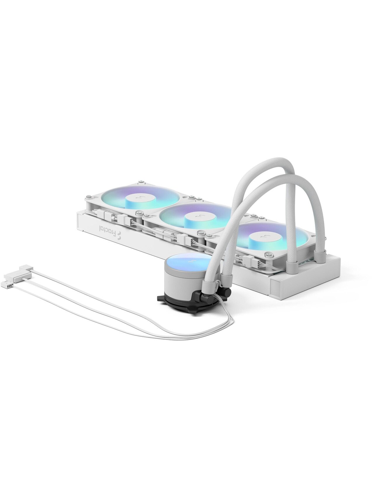 Fractal Design Water Cooling | Radius 360 RGB | White | Intel, AMD 3 Fractal Design Water Cooling | Radius 360 RGB | White | Intel, AMD 3