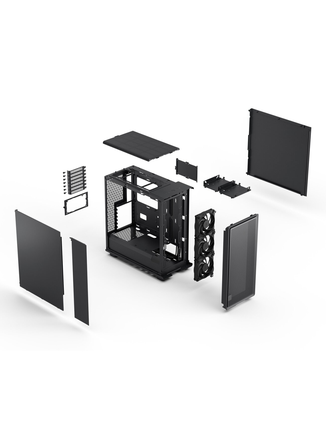 Fractal Design Case | Epoch | Black Solid | ATX 14 Fractal Design Case | Epoch | Black Solid | ATX 14