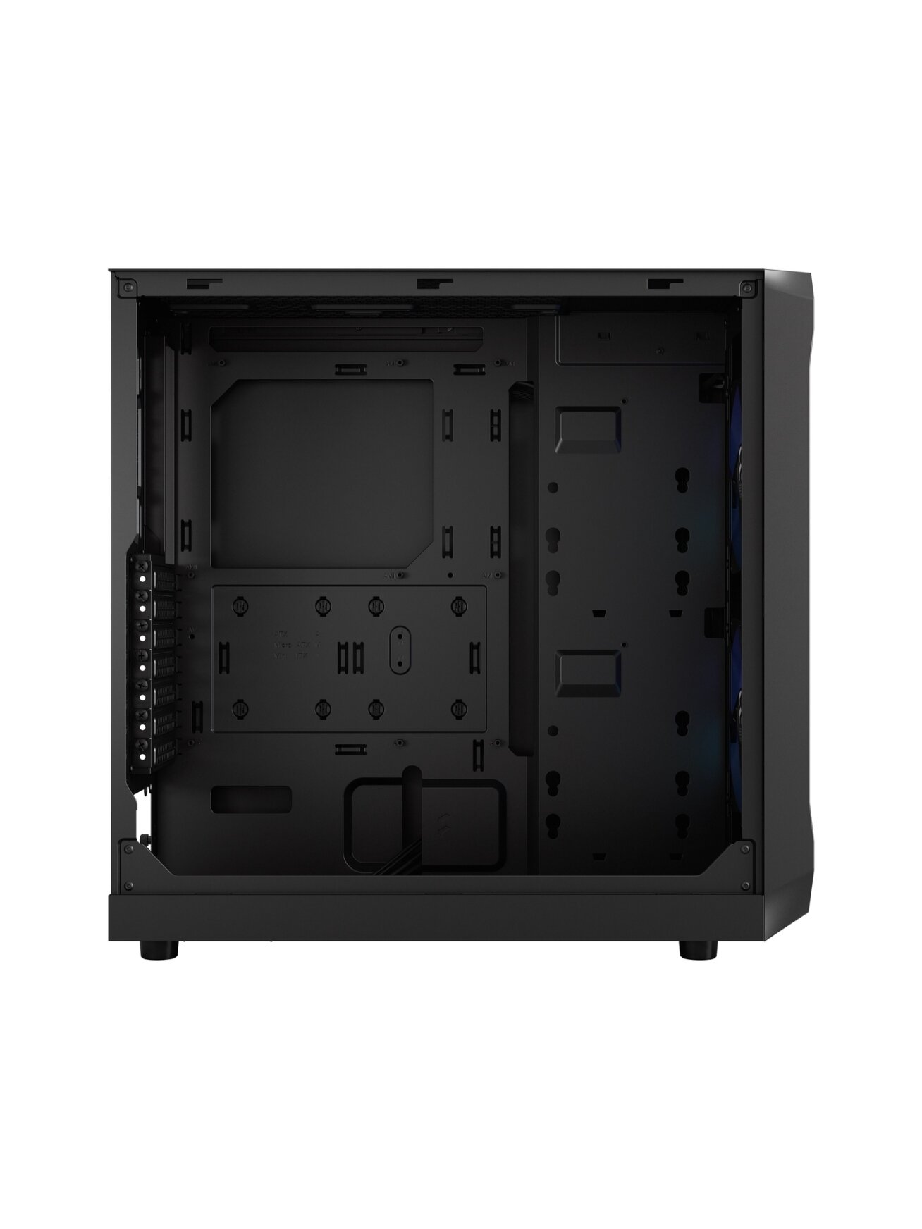 Fractal Design | Focus 2 | Side window | RGB Black TG Clear Tint | Midi Tower | ATX 6