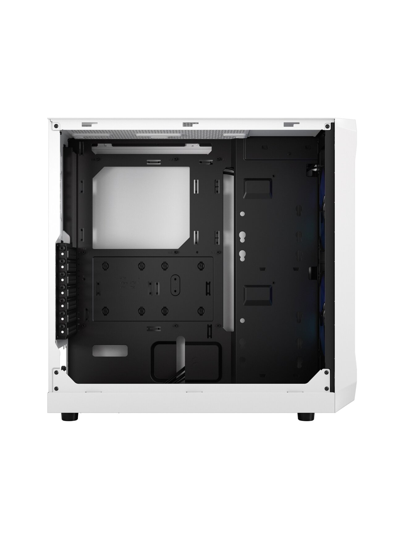 Fractal Design | Focus 2 | Side window | RGB White TG Clear Tint | Midi Tower | ATX 6