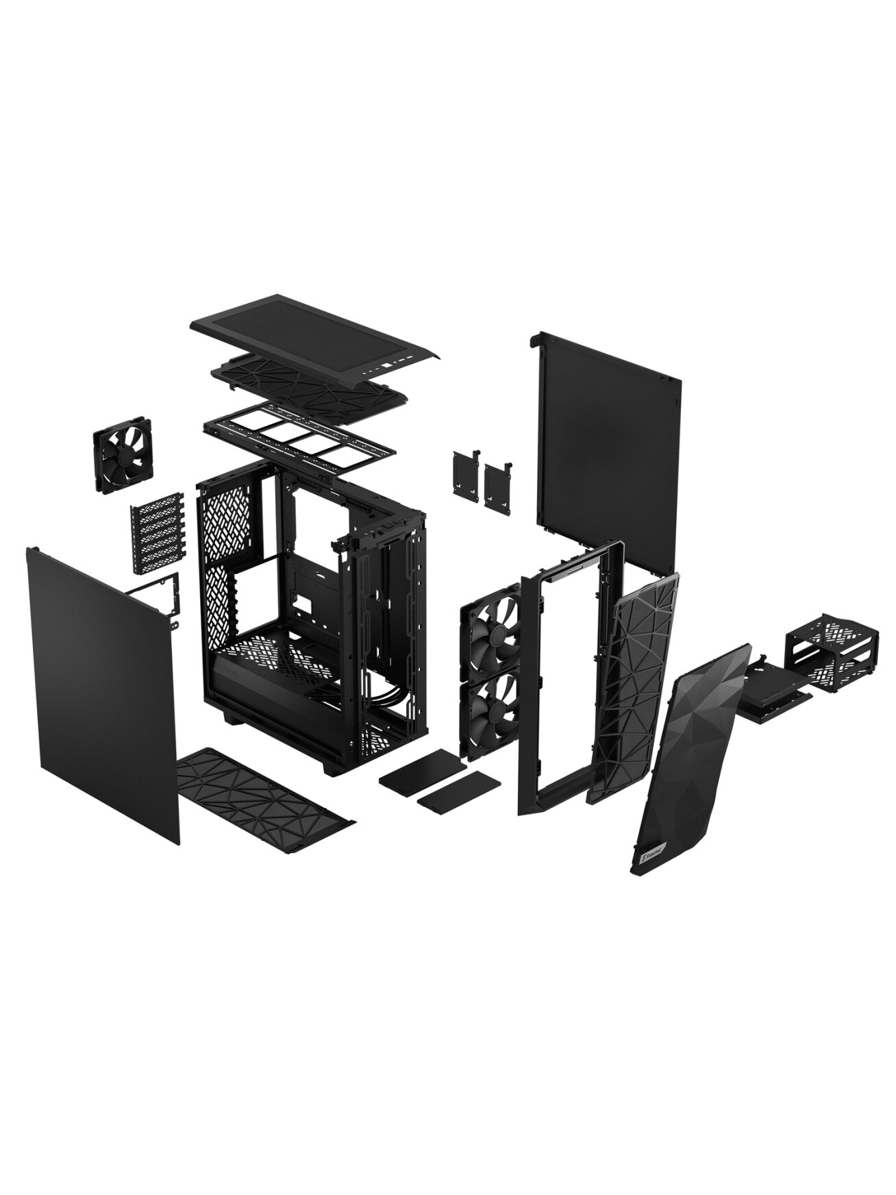 Fractal Design | Meshify 2 Compact | Black | ATX 9 Fractal Design | Meshify 2 Compact | Black | ATX 9