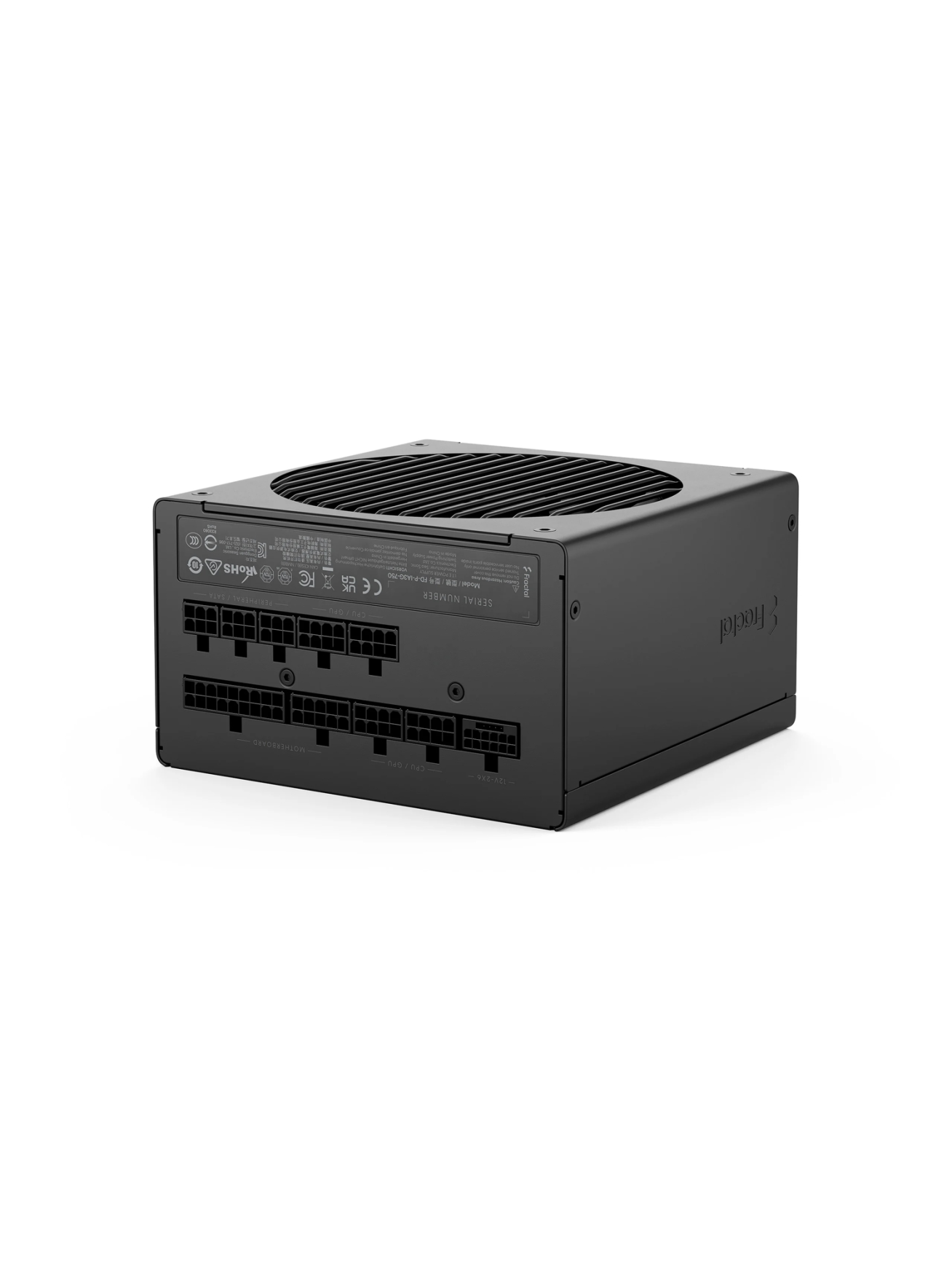 Fractal Design Power Supply, Black | Ion 3 Gold | 750 W 3 Fractal Design Power Supply, Black | Ion 3 Gold | 750 W 3