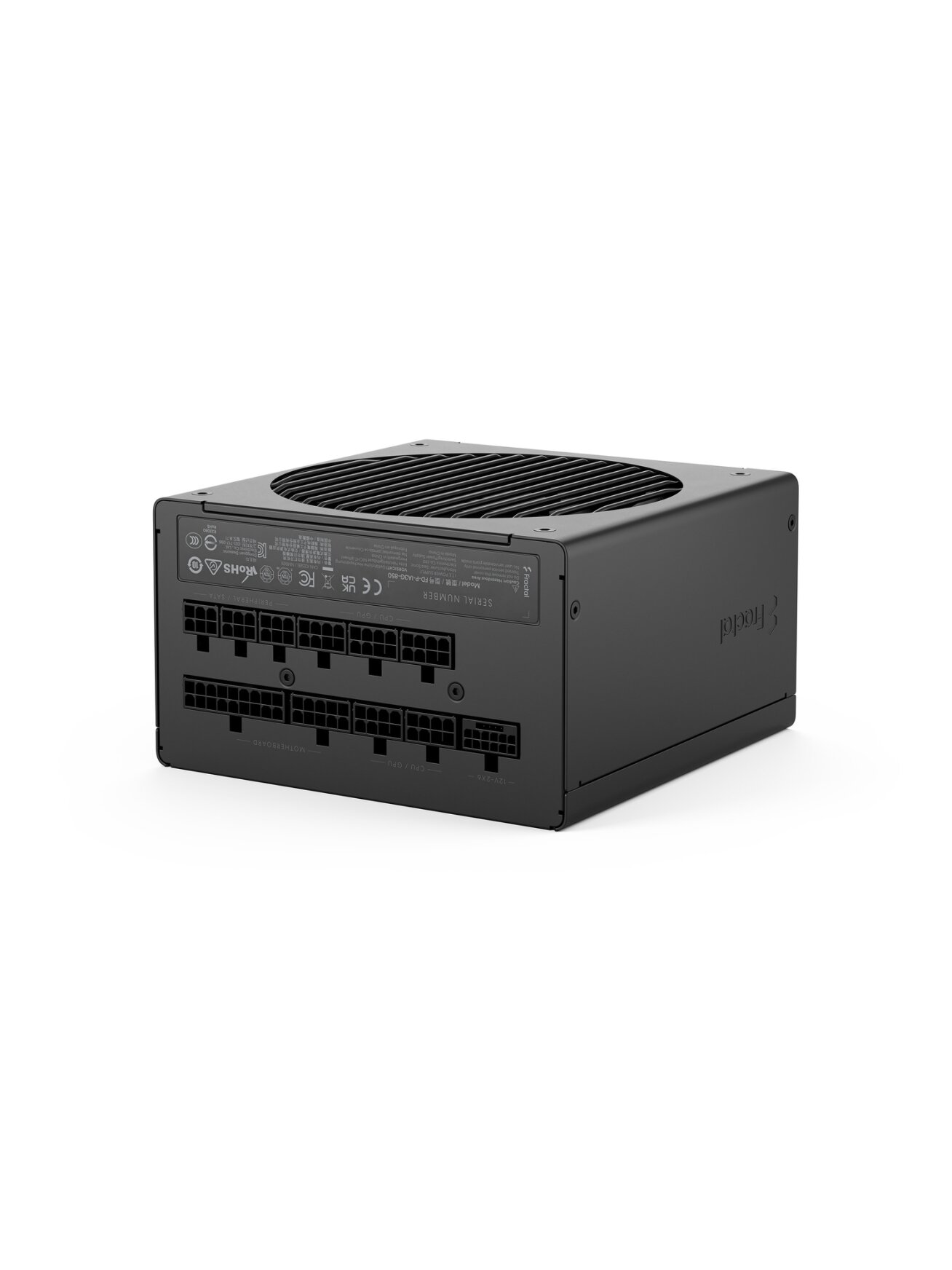 Fractal Design Power Supply, Black | Ion 3 Gold | 850 W 4 Fractal Design Power Supply, Black | Ion 3 Gold | 850 W 4