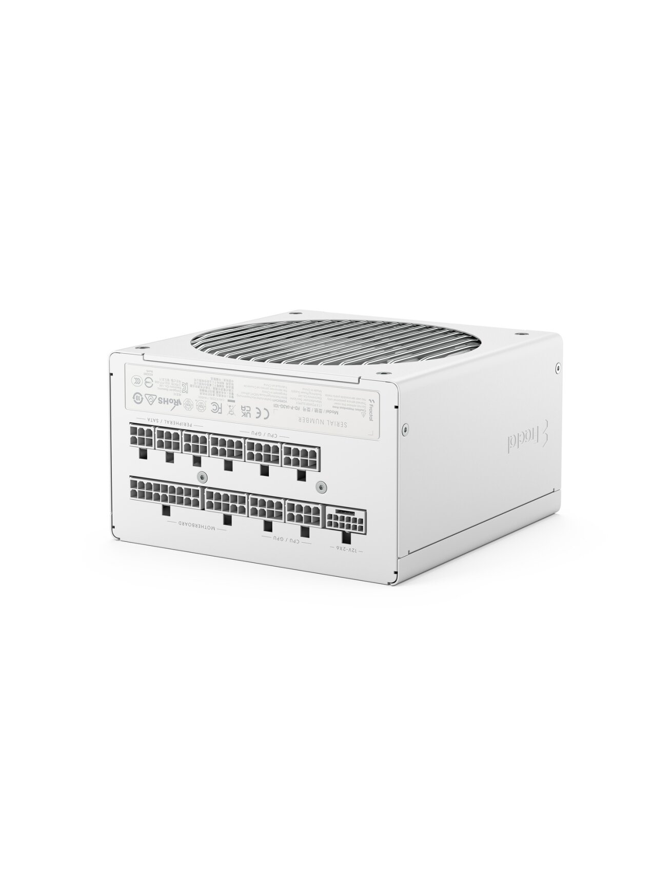 Fractal Design Power Supply, White | Ion 3 Gold | 1000 W 4