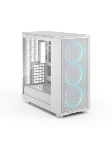 Fractal Design Case | Epoch XL | White TG RGB Clear Tint | ATX