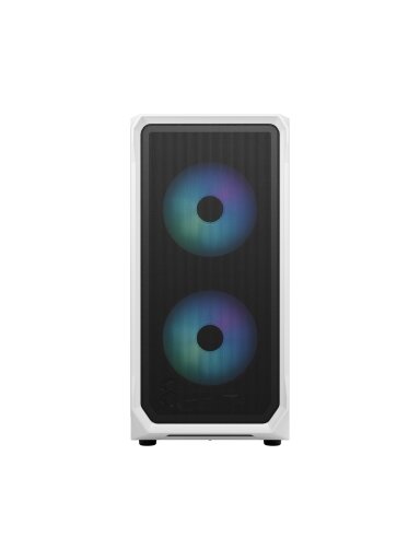 Fractal Design | Focus 2 | Side window | RGB White TG Clear Tint | Midi Tower | ATX