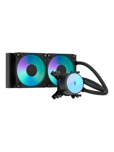 Fractal Design Water Cooling | Radius 240 RGB | Black | Intel, AMD