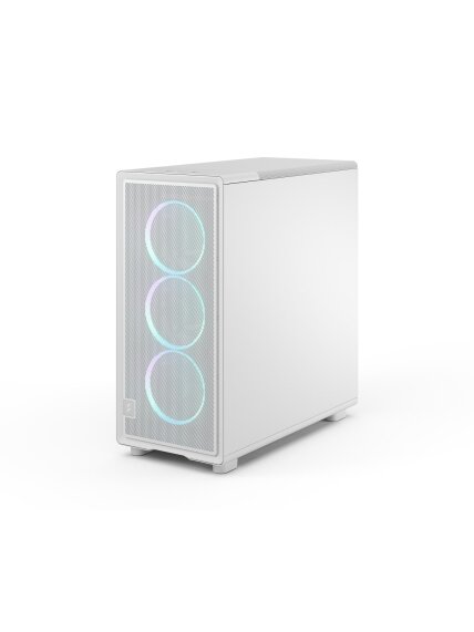 Fractal Design Case | Epoch | White TG RGB Clear Tint | ATX 3 Fractal Design Case | Epoch | White TG RGB Clear Tint | ATX 3