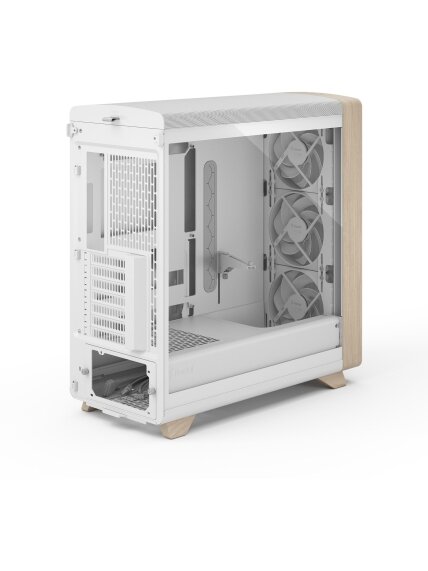 Fractal Design Case | Summit | ATX | Chalk White TG Clear Tint 3